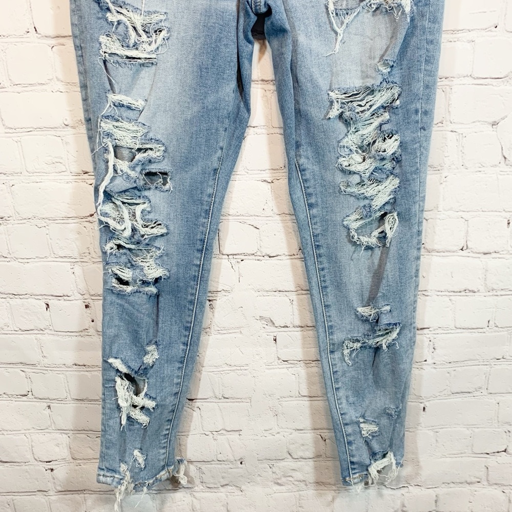 American Eagle Jeans Destroyed curvy hi rise jegging - Picture 4 of 7